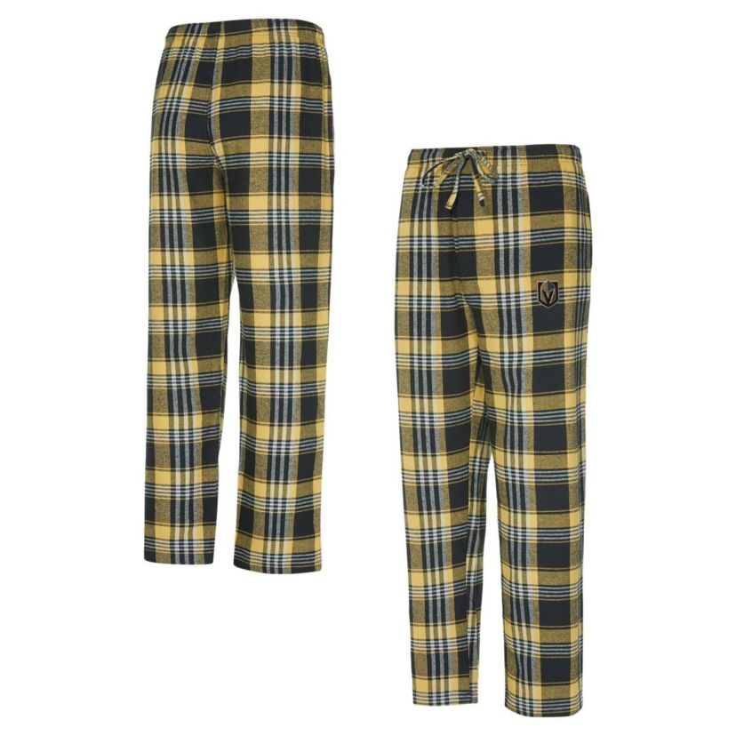 NHL Gold/Black Vegas Golden Knights Region Flannel Sleep Pants