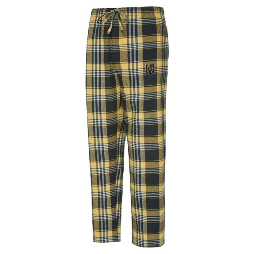 NHL Gold/Black Vegas Golden Knights Region Flannel Sleep Pants
