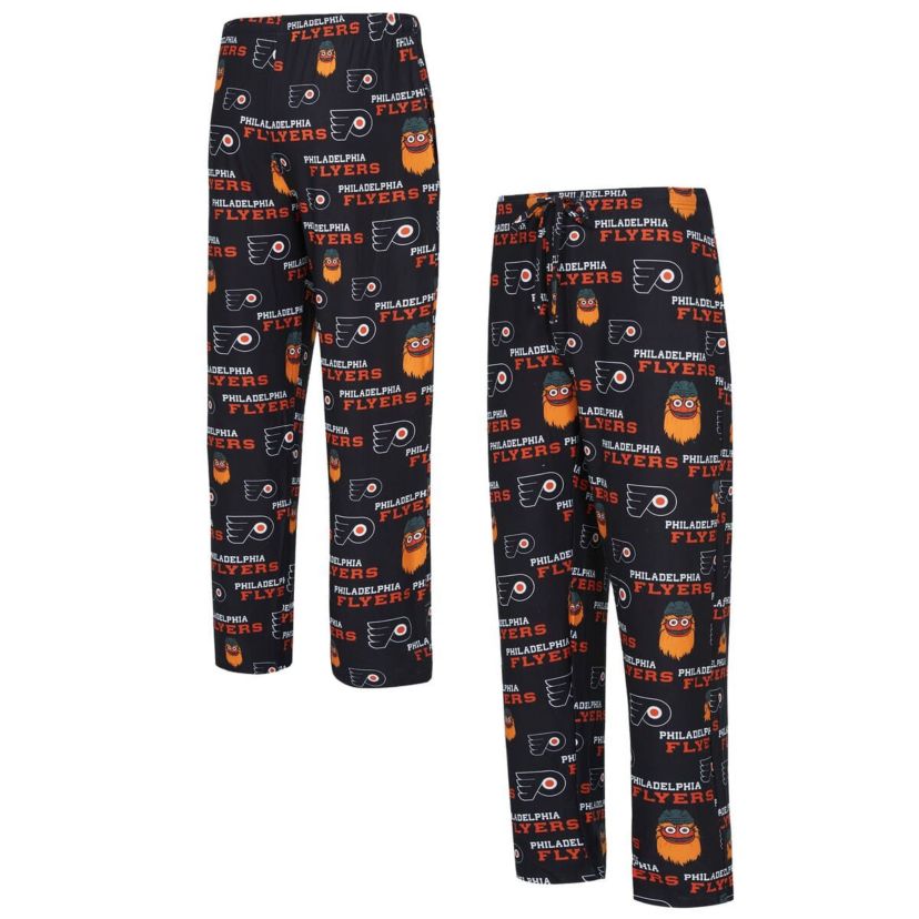 NHL Philadelphia Flyers All Over Print Knit Pants
