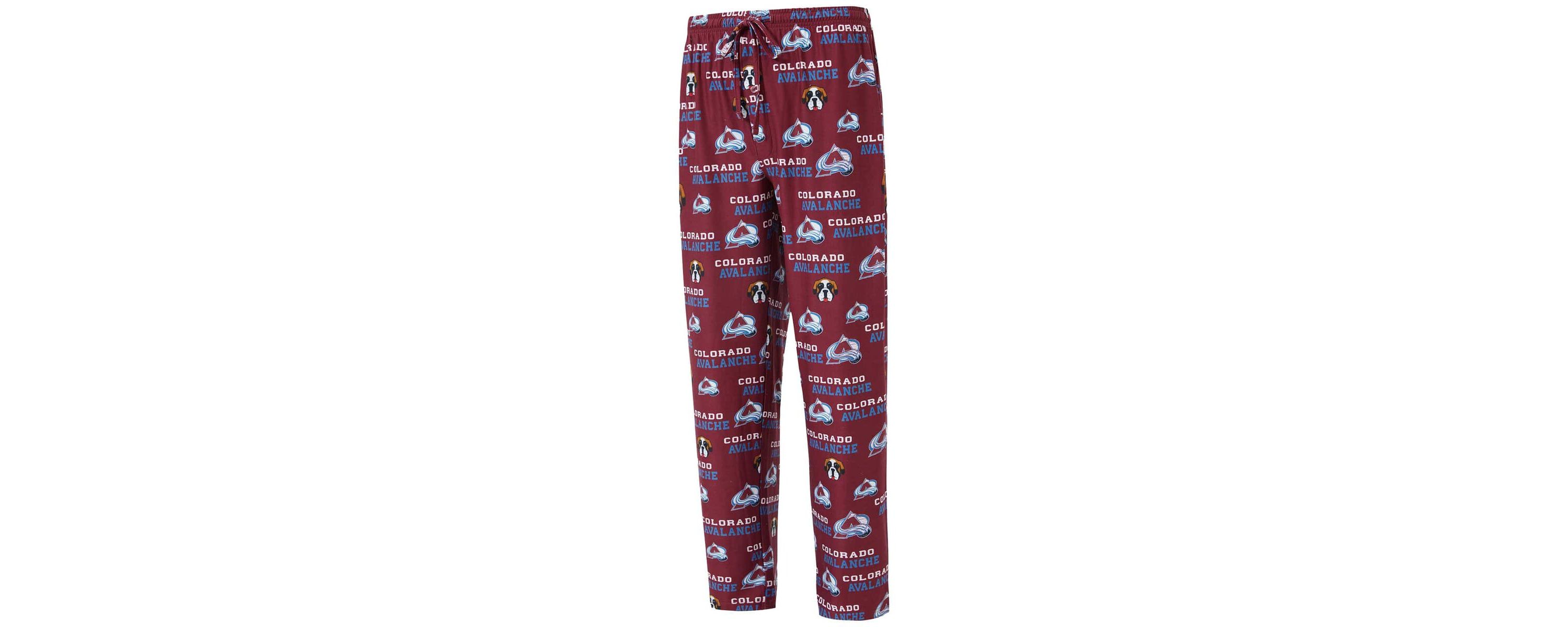 NHL Colorado Avalanche All Over Print Knit Pants