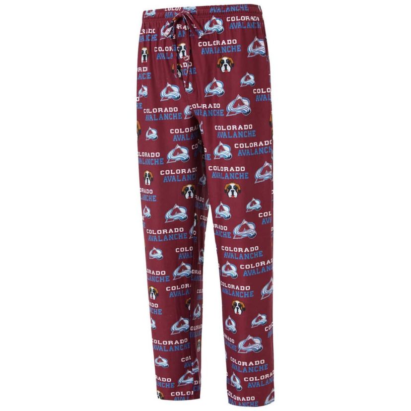 NHL Colorado Avalanche All Over Print Knit Pants