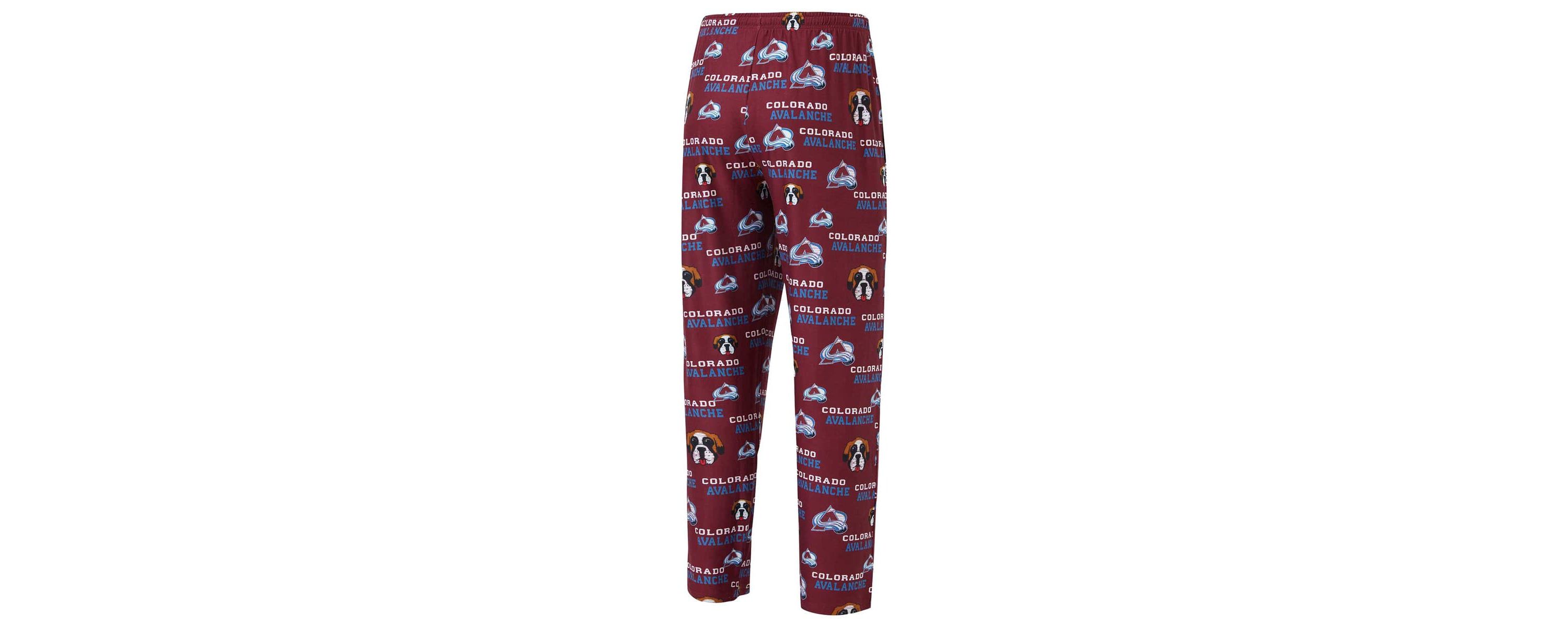 NHL Colorado Avalanche All Over Print Knit Pants