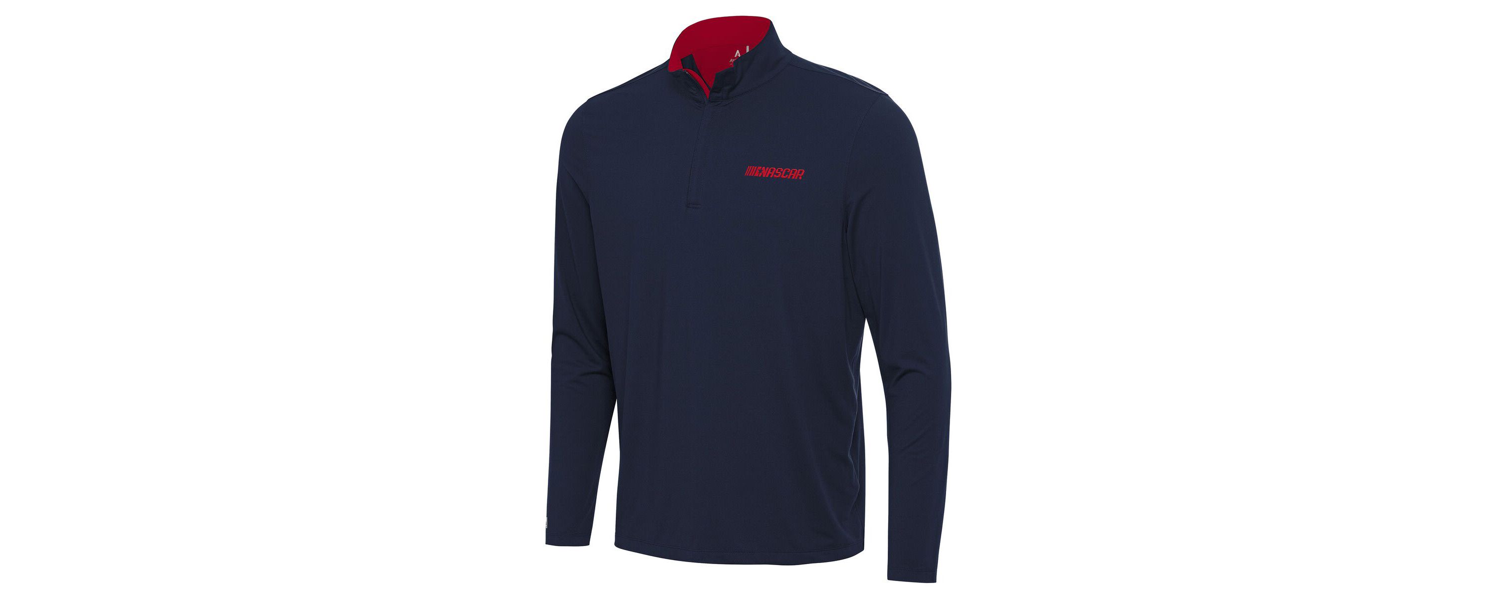 NASCAR Patriotic Content Quarter-Zip Pullover Top