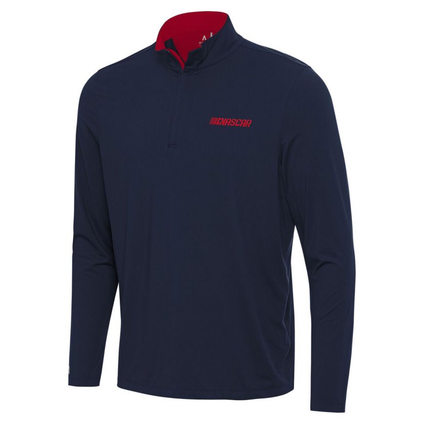 NASCAR Patriotic Content Quarter-Zip Pullover Top