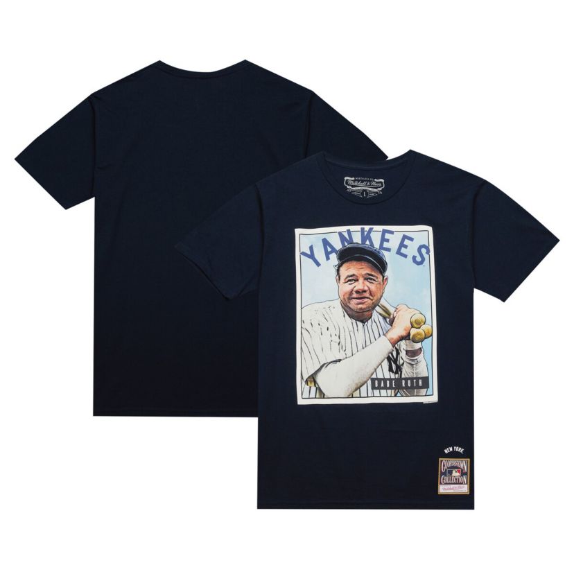 MLB Babe Ruth New York Yankees Cooperstown Collection Collectors Connection T-Shirt