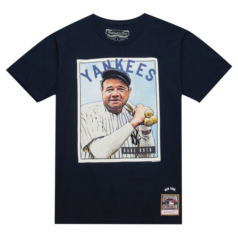 MLB Babe Ruth New York Yankees Cooperstown Collection Collectors Connection T-Shirt
