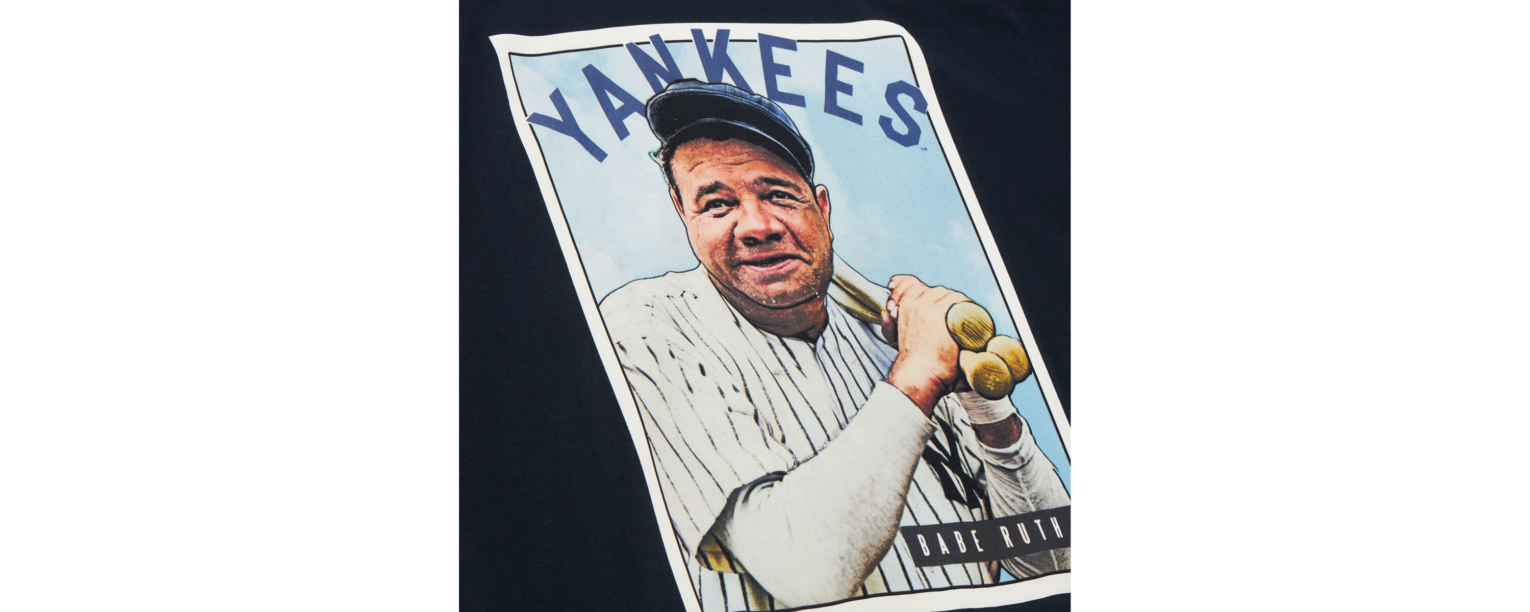 MLB Babe Ruth New York Yankees Cooperstown Collection Collectors Connection T-Shirt