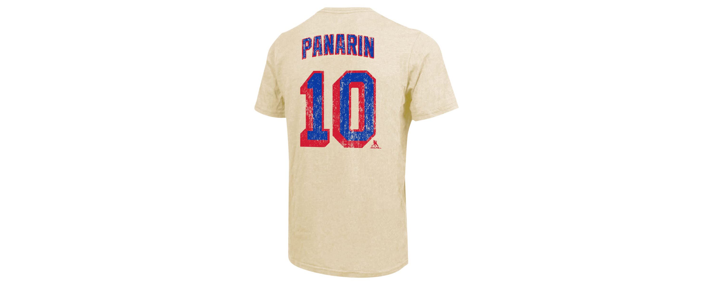 NHL Artemi Panarin New York Rangers Dynasty Name & Number Tri-Blend T-Shirt