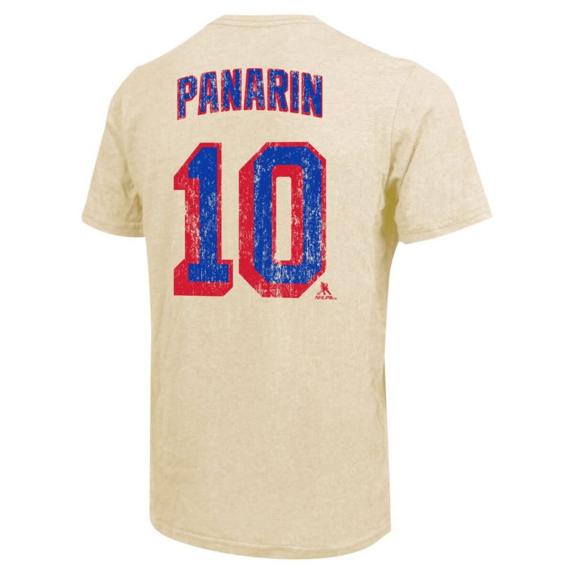 NHL Artemi Panarin New York Rangers Dynasty Name & Number Tri-Blend T-Shirt