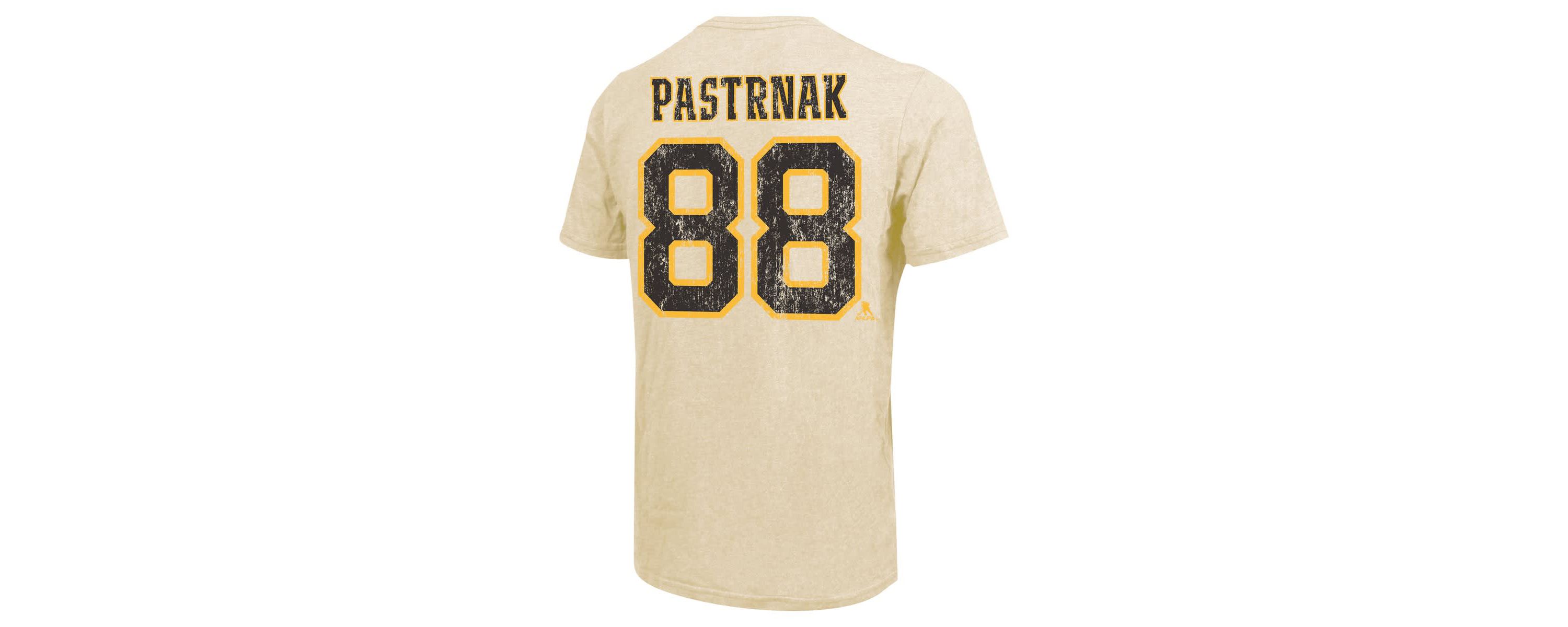 NHL David Pastrnak Dynasty Name & Number Tri-Blend T-Shirt