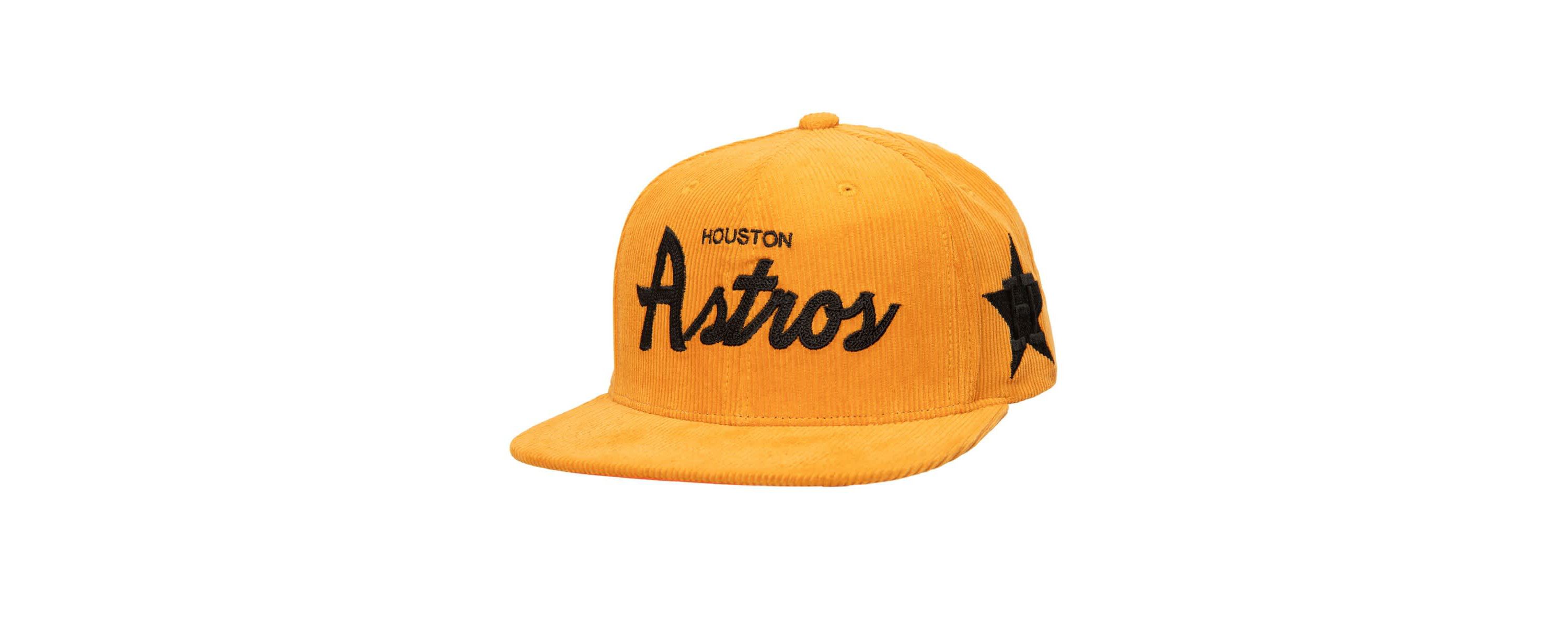 MLB Houston Astros Corduroy Snapback Hat