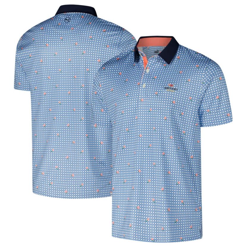 Horse Racing Kentucky Derby Kentucky Derby Pique Gingham Polo
