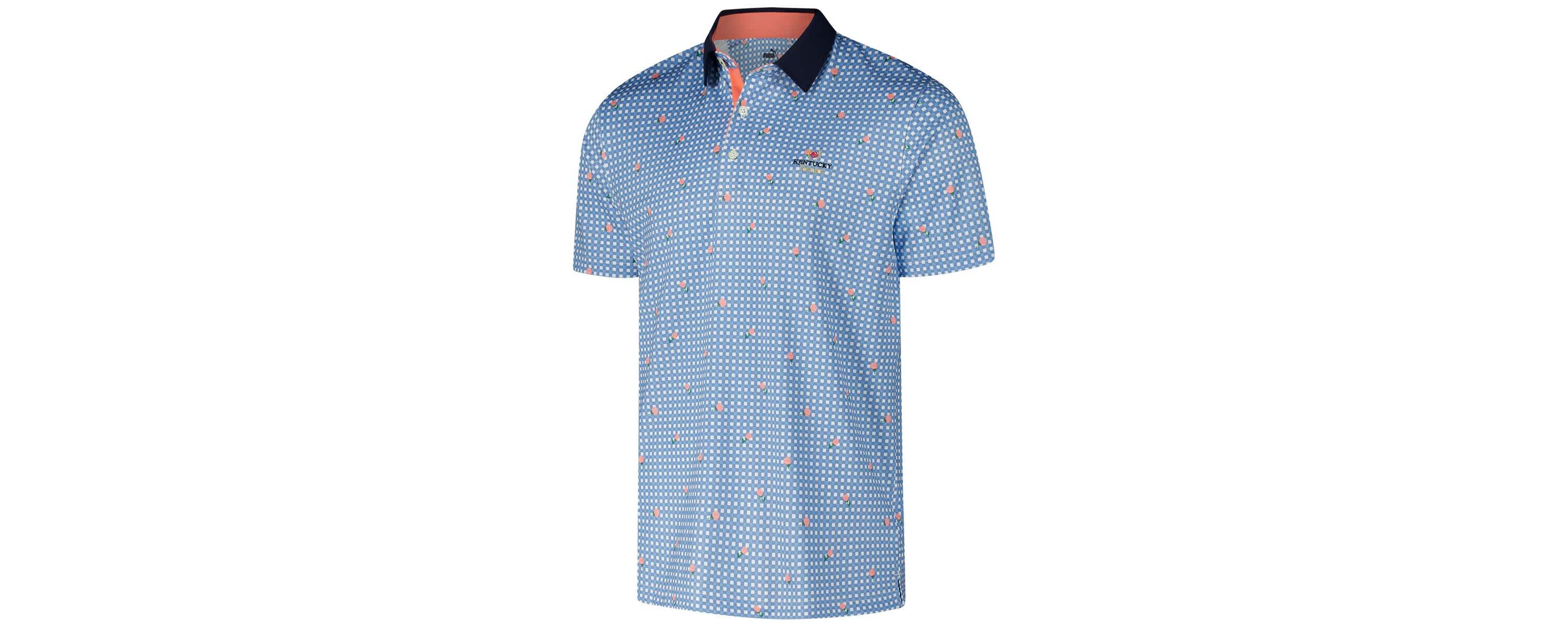 Horse Racing Kentucky Derby Kentucky Derby Pique Gingham Polo