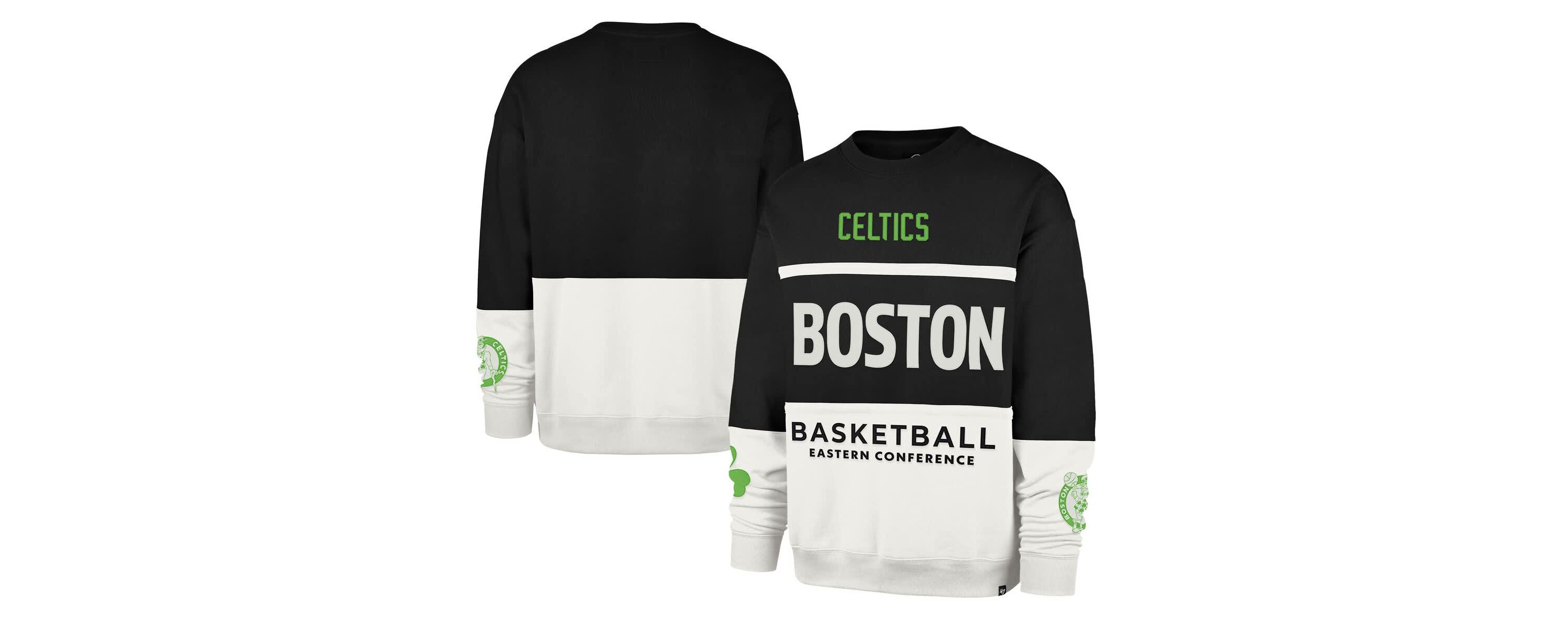 NBA Unisex Boston Celtics 2024/25 City Edition On Five Maximalist Pullover Sweatshirt