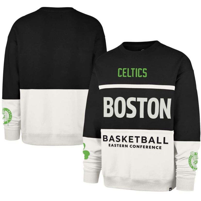 NBA Unisex Boston Celtics 2024/25 City Edition On Five Maximalist Pullover Sweatshirt