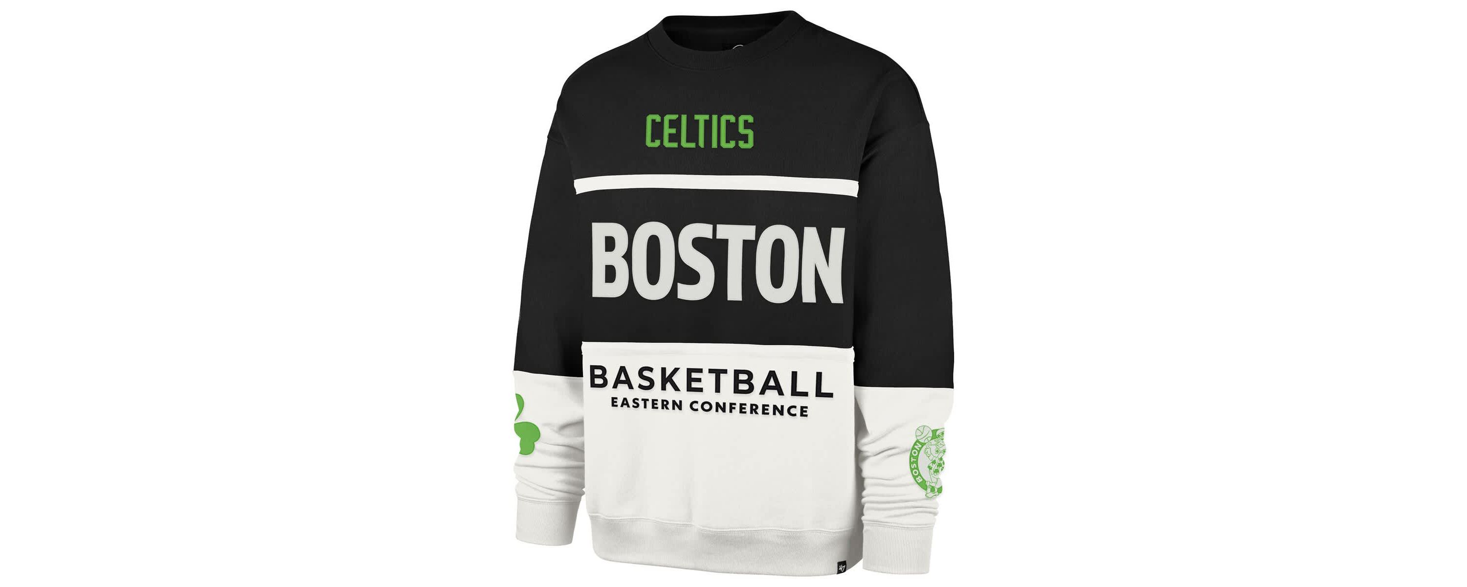 NBA Unisex Boston Celtics 2024/25 City Edition On Five Maximalist Pullover Sweatshirt