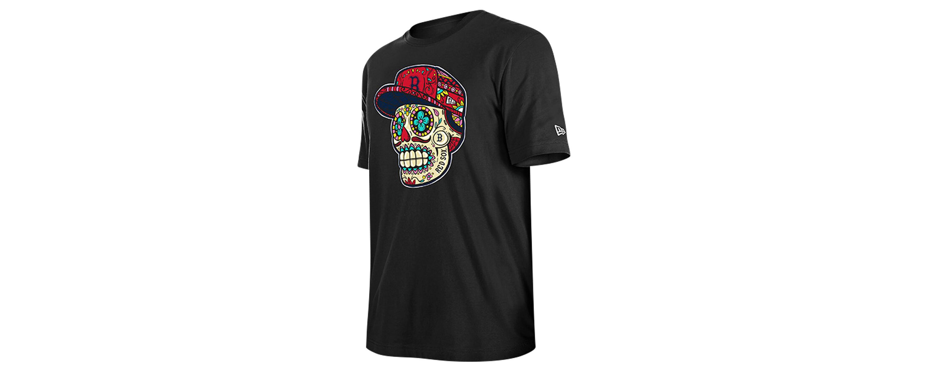 Boston Red Sox MLB Boston Sox Sugar Skulls T-Shirt