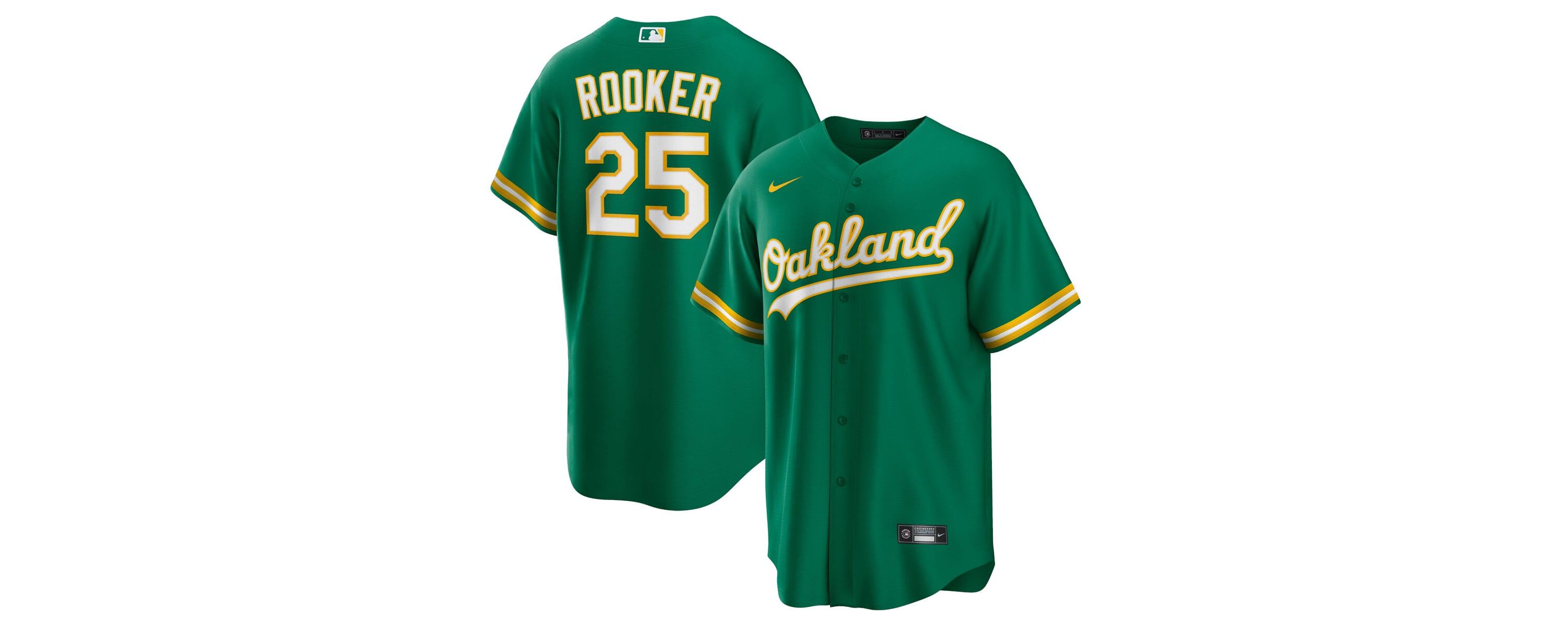 Cooperstown Teams Nike Brent Rooker Kelly Oakland Athletics Alternate Replica Jersey