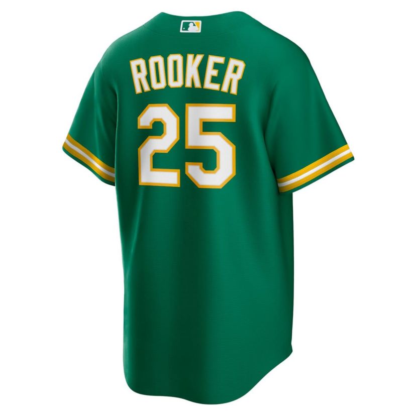 Cooperstown Teams Nike Brent Rooker Kelly Oakland Athletics Alternate Replica Jersey