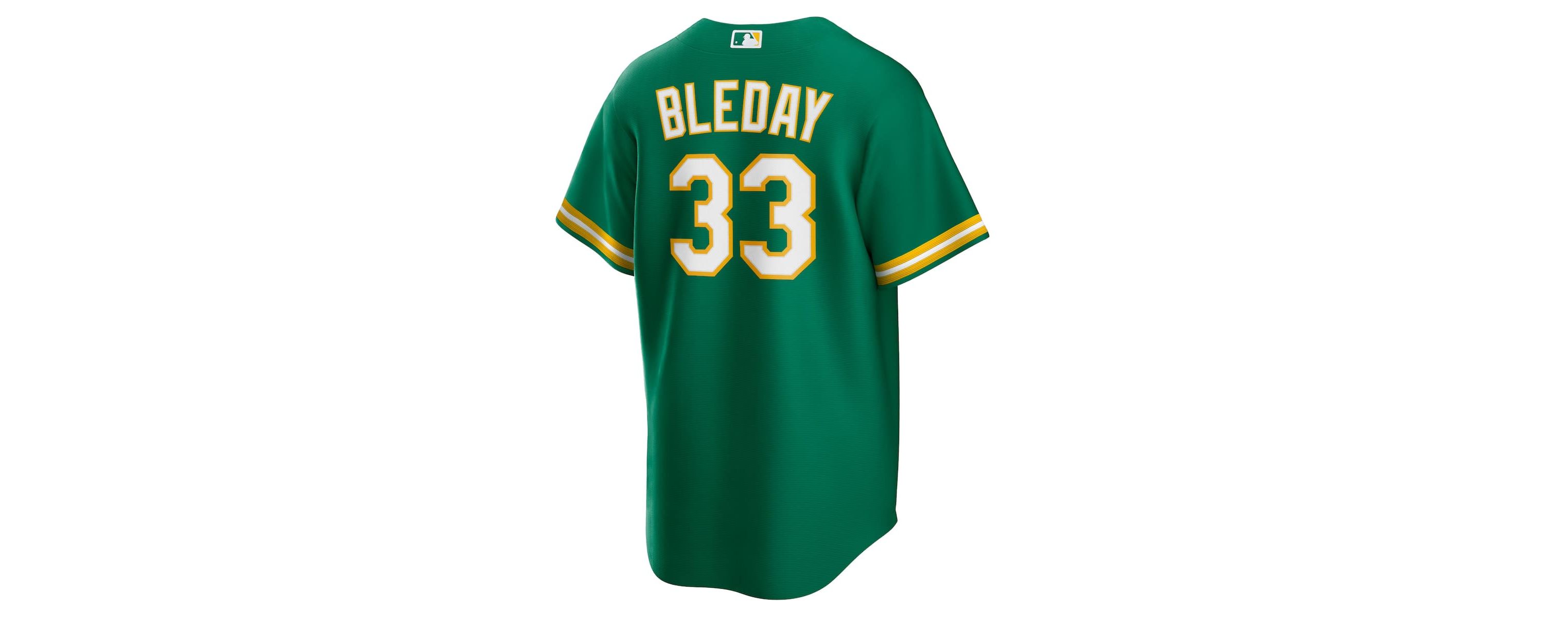 Cooperstown Teams Nike JJ Bleday Kelly Oakland Athletics Alternate Replica Jersey