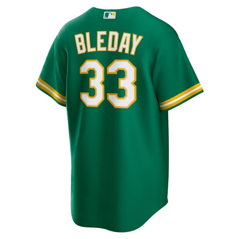 Cooperstown Teams Nike JJ Bleday Kelly Oakland Athletics Alternate Replica Jersey