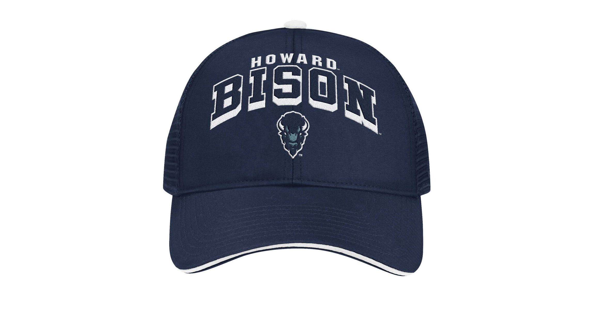 NCAA Howard Bison Wyatt Primary Team Trucker Adjustable Hat