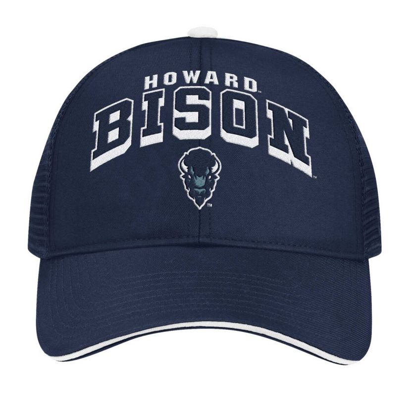 NCAA Howard Bison Wyatt Primary Team Trucker Adjustable Hat