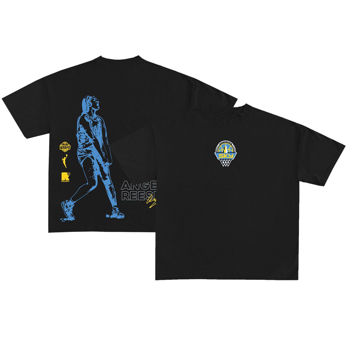 WNBA Unisex Angel Reese Chicago Sky 2024 WNBA Draft Player T-Shirt