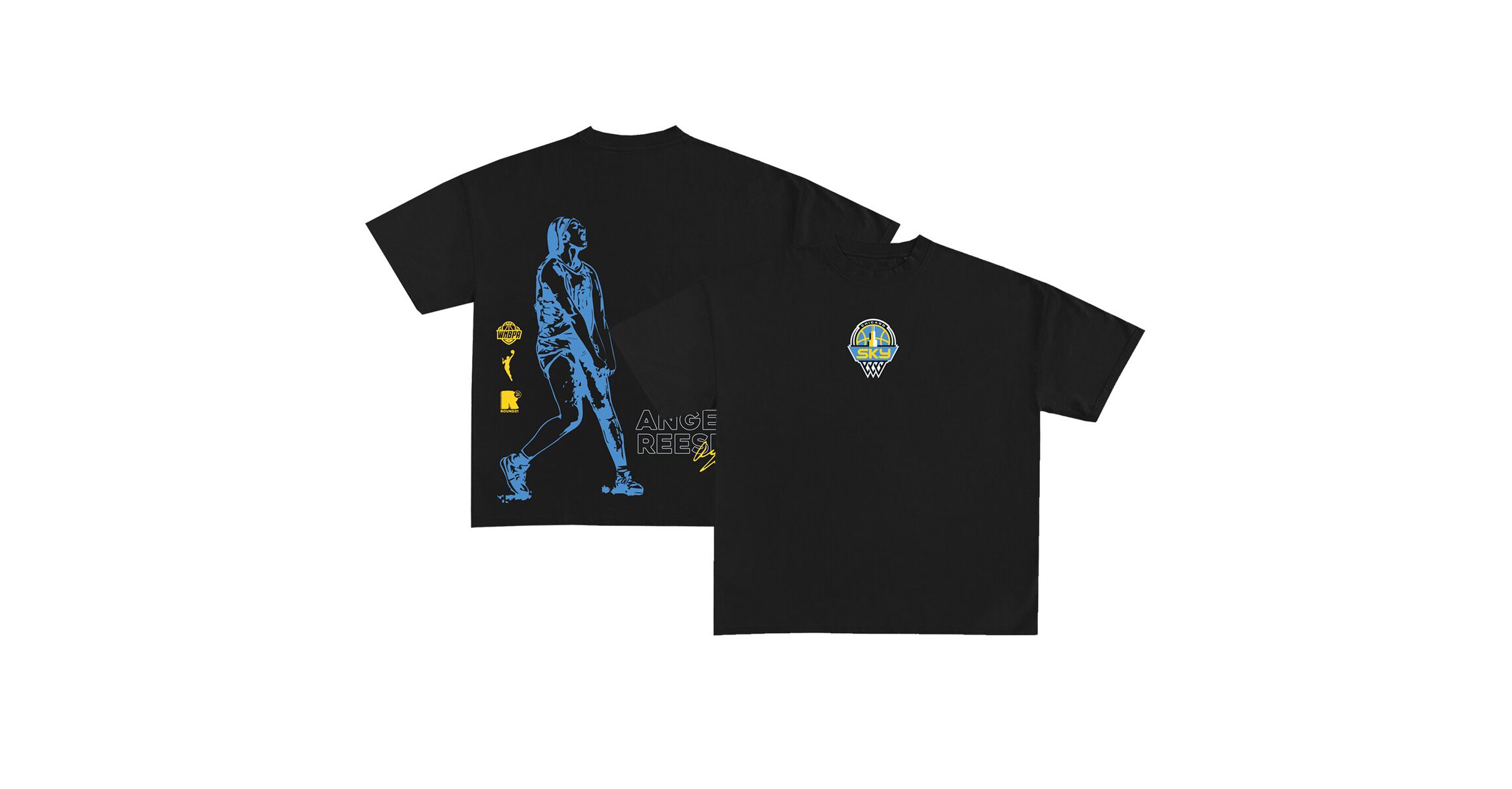 WNBA Unisex Angel Reese Chicago Sky 2024 WNBA Draft Player T-Shirt