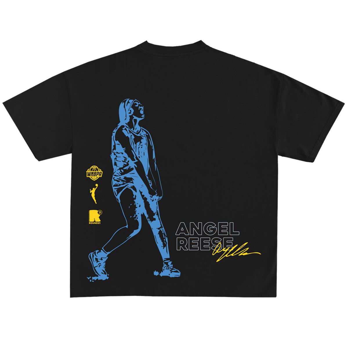 WNBA Unisex Angel Reese Chicago Sky 2024 WNBA Draft Player T-Shirt