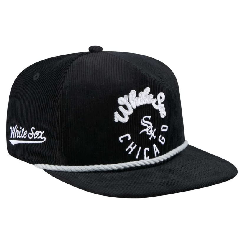 Chicago White Sox MLB Chicago Sox Full Circle Corduroy Golfer Adjustable Hat
