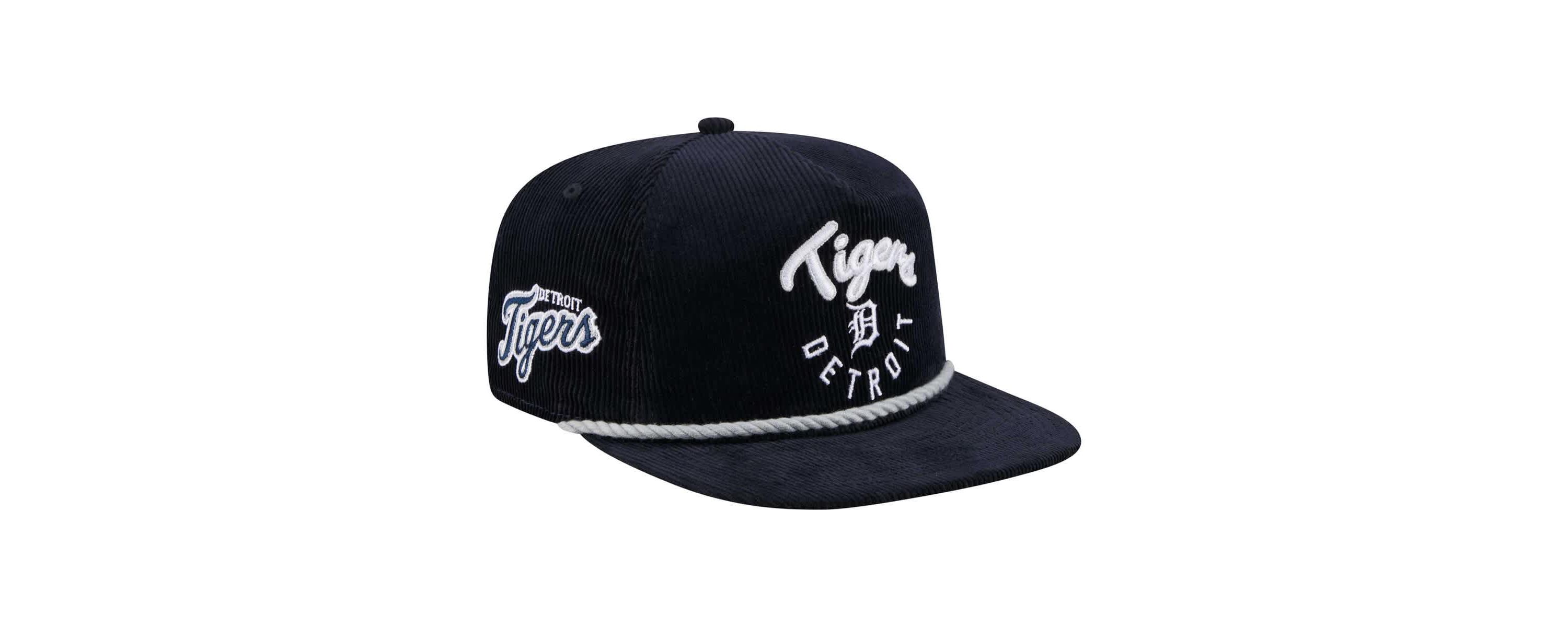 MLB Detroit Tigers Full Circle Corduroy Golfer Adjustable Hat