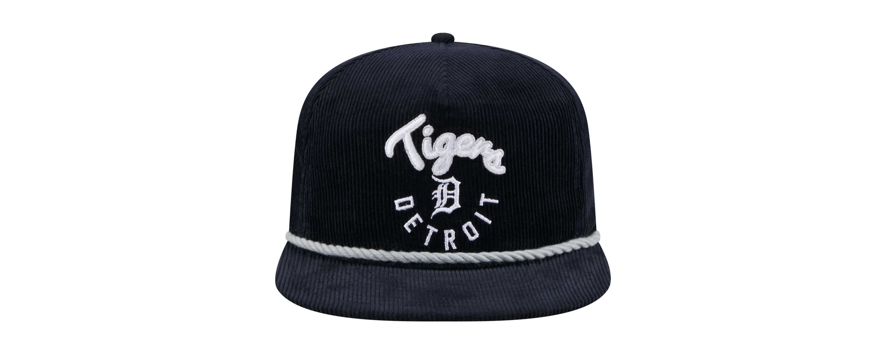 MLB Detroit Tigers Full Circle Corduroy Golfer Adjustable Hat