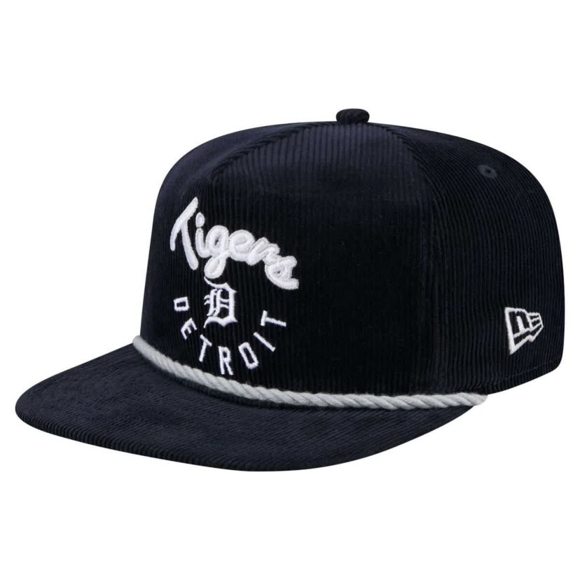 MLB Detroit Tigers Full Circle Corduroy Golfer Adjustable Hat
