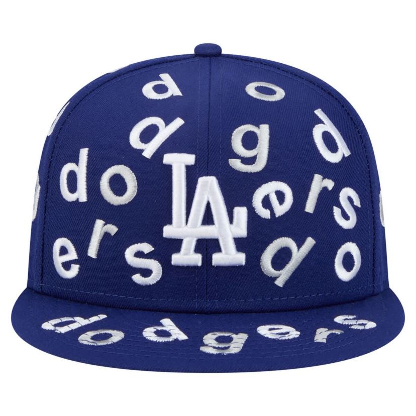MLB Los Angeles Dodgers Team Confetti 59FIFTY Fitted Hat