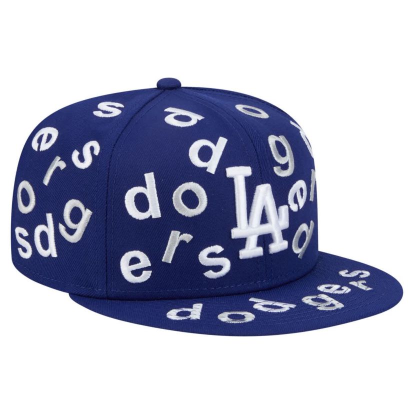 MLB Los Angeles Dodgers Team Confetti 59FIFTY Fitted Hat