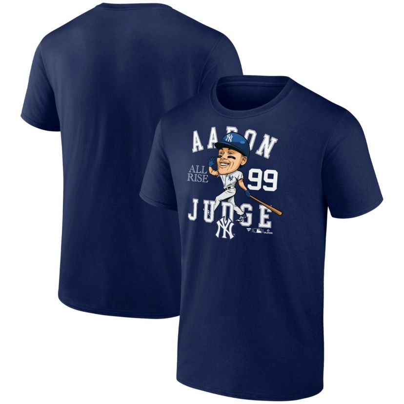 MLB Fanatics Aaron Judge New York Yankees Hometown Caricature T-Shirt