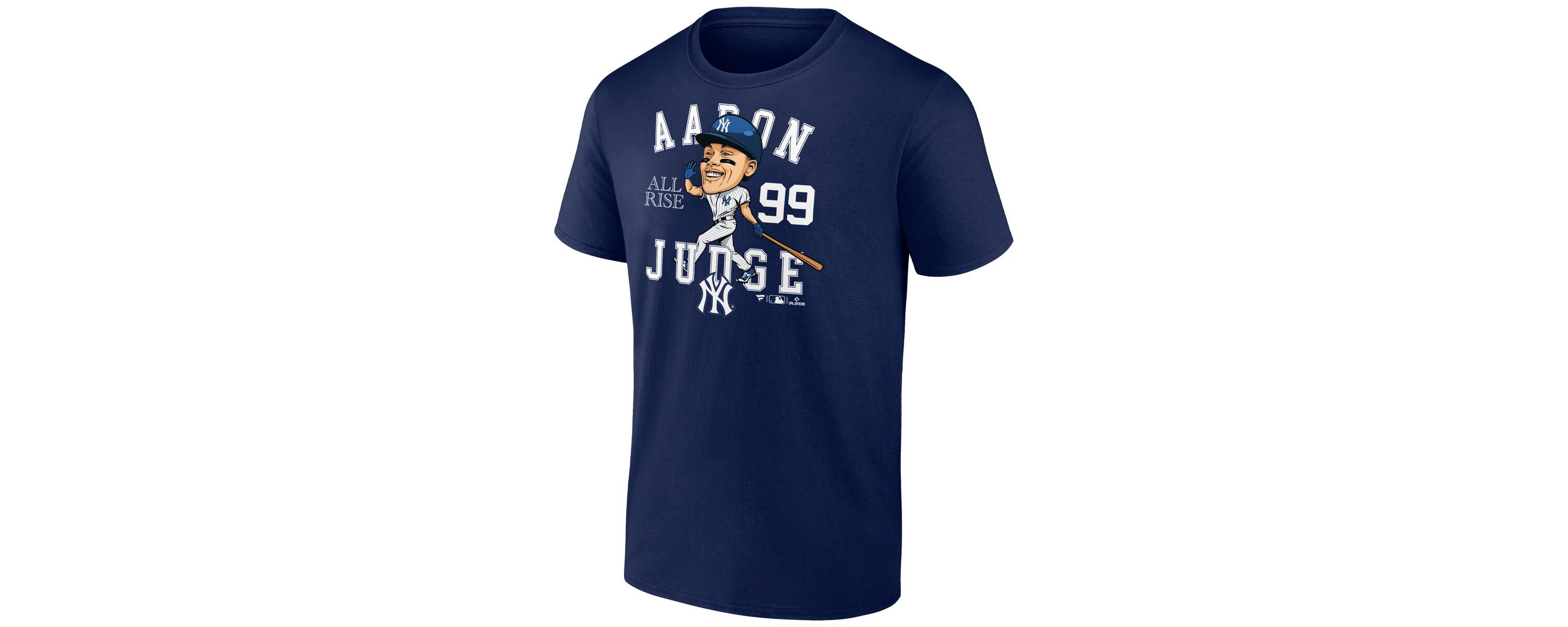 MLB Fanatics Aaron Judge New York Yankees Hometown Caricature T-Shirt