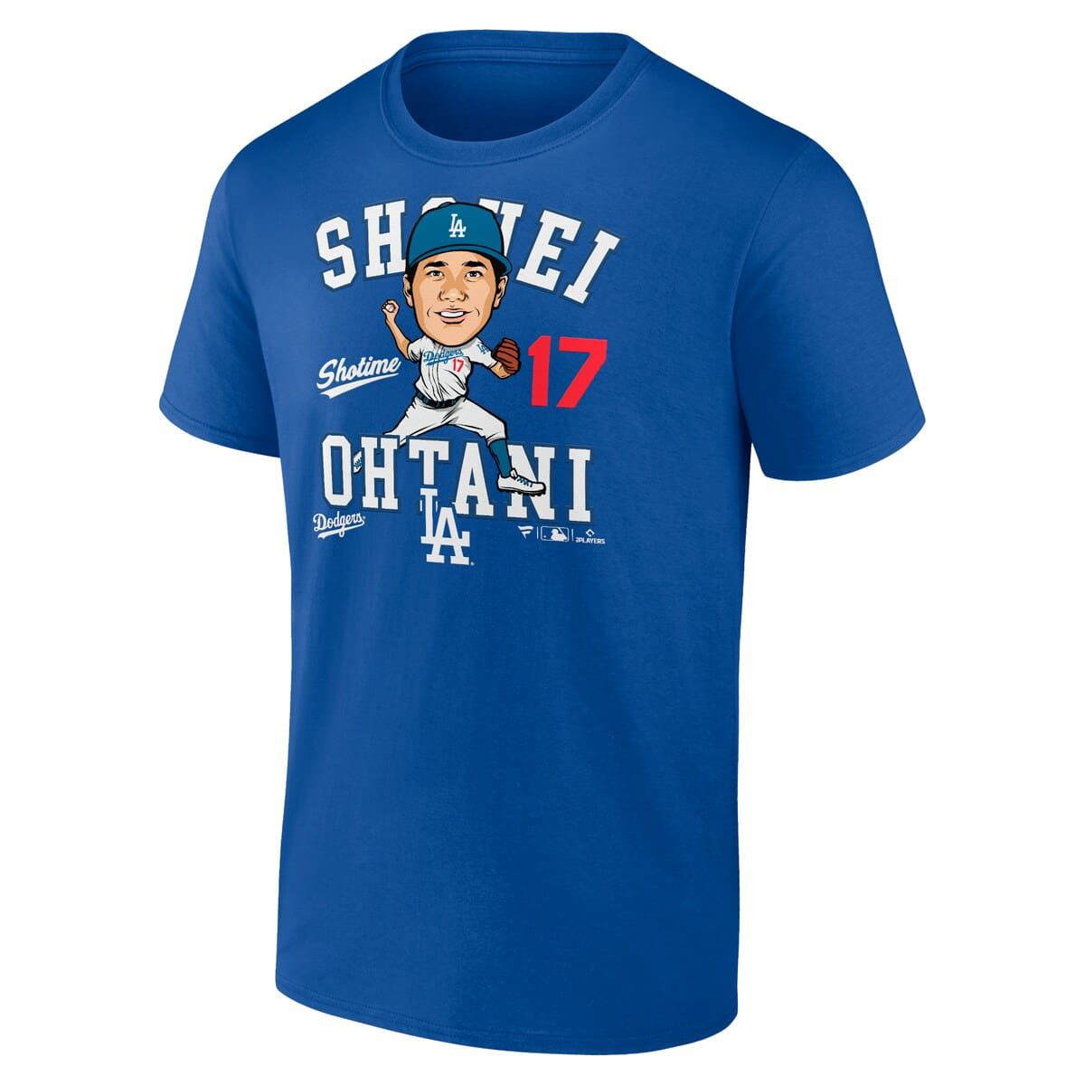 MLB Fanatics Shohei Ohtani Los Angeles Dodgers Hometown Caricature T-Shirt