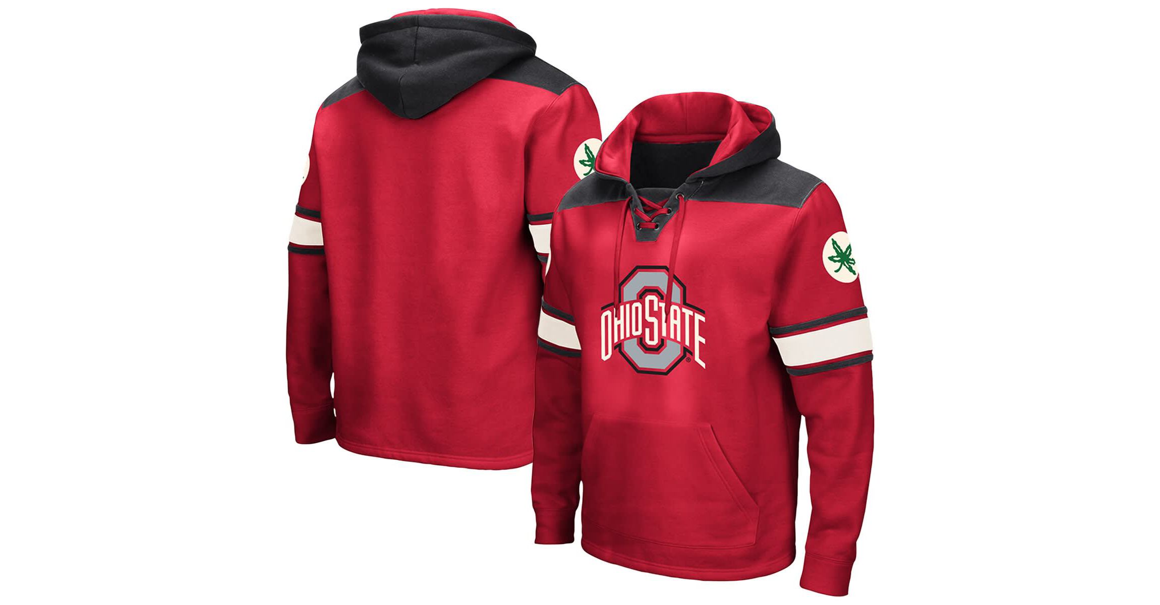 NCAA Ohio State Buckeyes Lace-Up 2.0 Pullover Hoodie