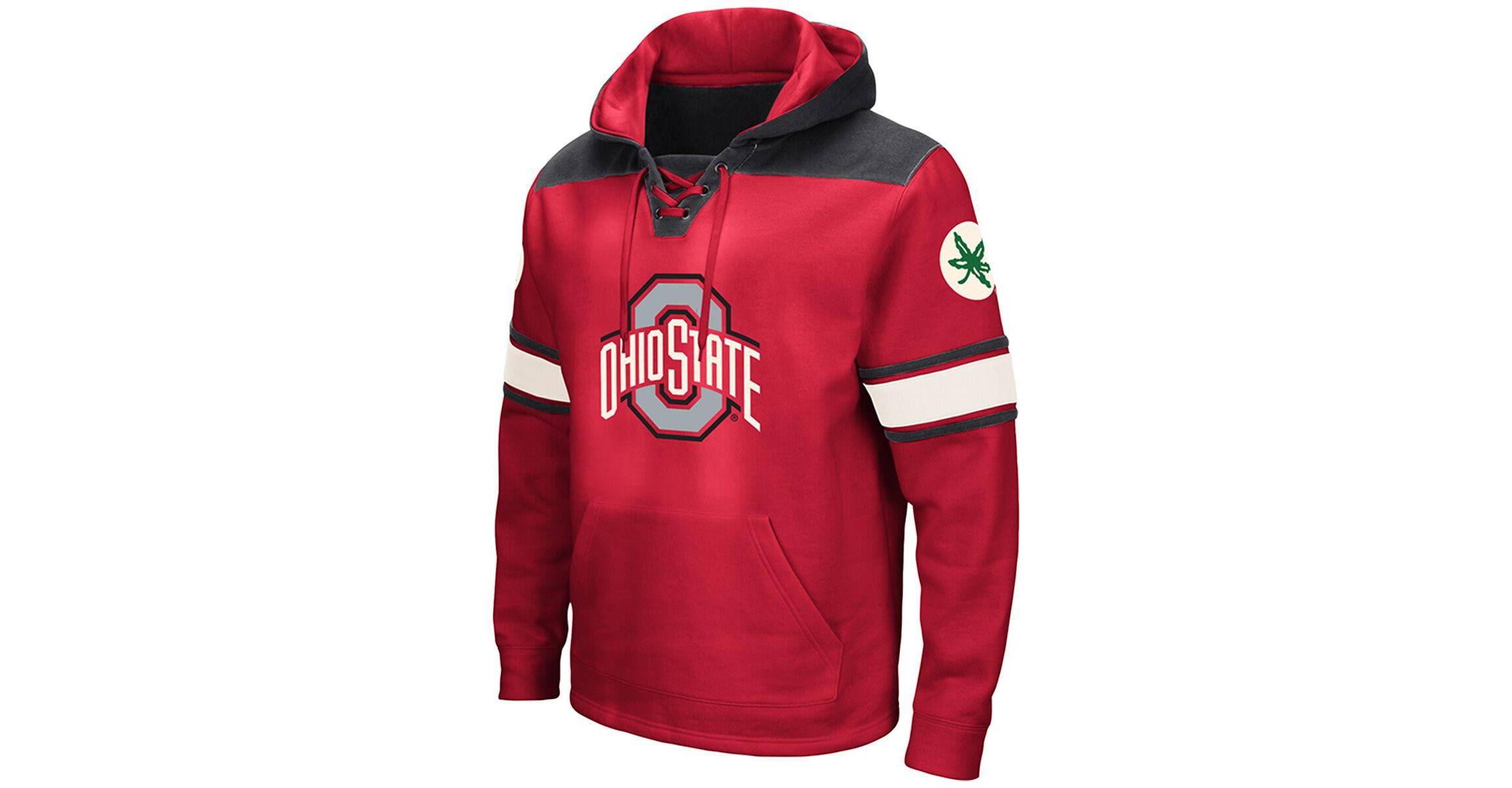 NCAA Ohio State Buckeyes Lace-Up 2.0 Pullover Hoodie