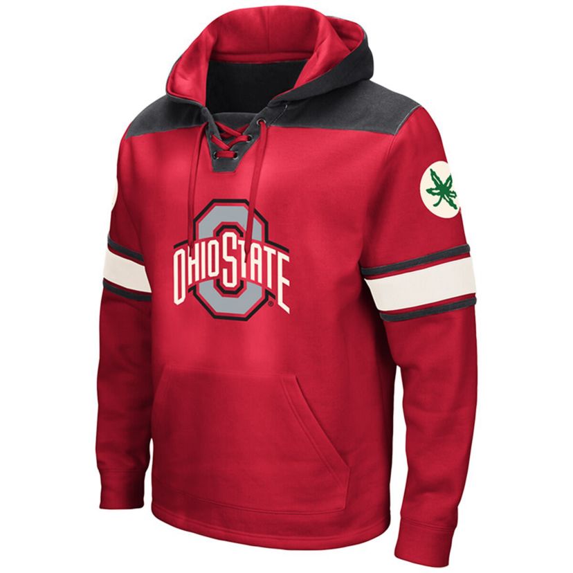 NCAA Ohio State Buckeyes Lace-Up 2.0 Pullover Hoodie