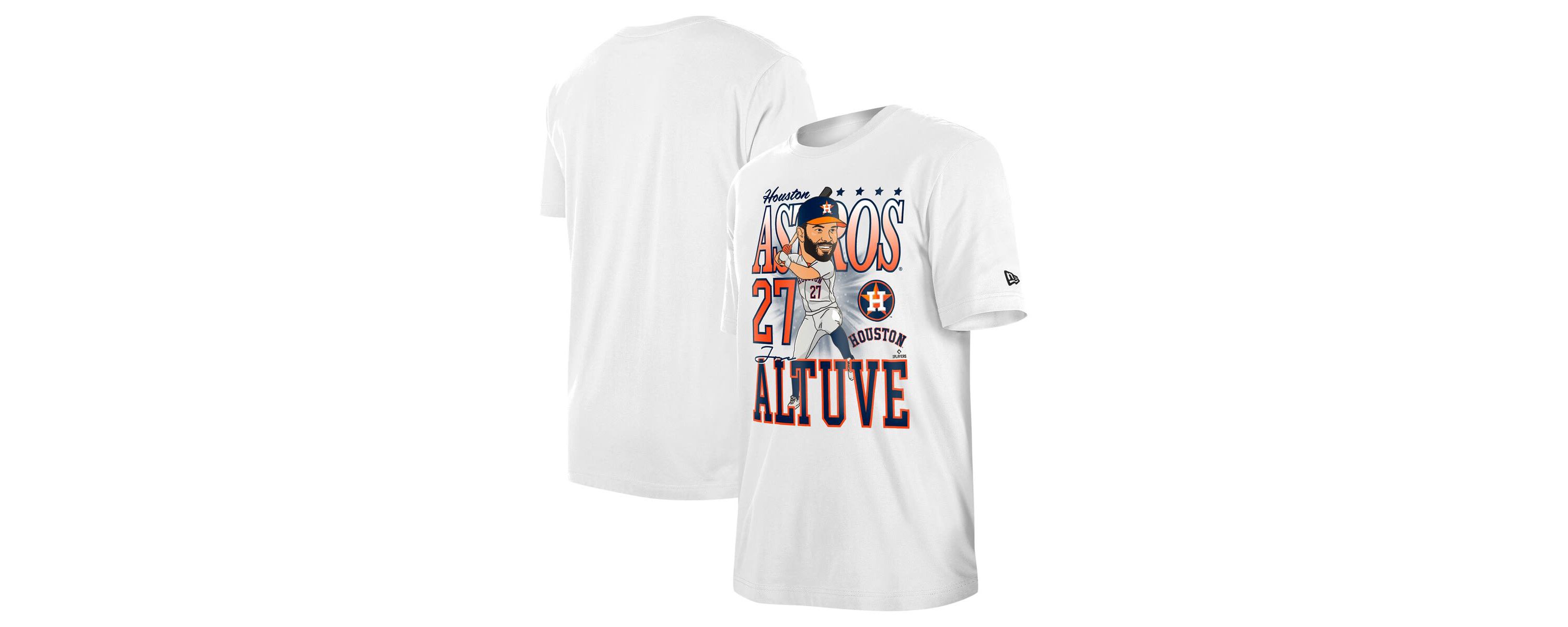 MLB Jose Altuve Houston Astros Caricature T-Shirt