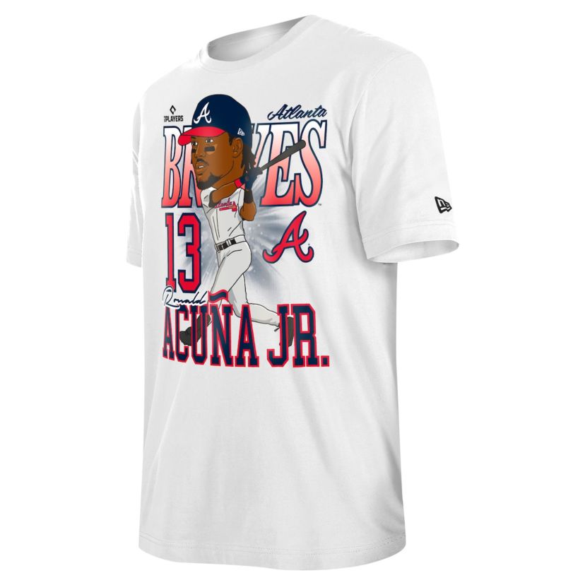MLB Ronald Acuña Jr. Atlanta Braves Caricature T-Shirt