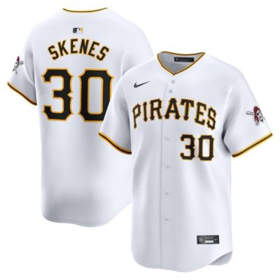 Men's MLB Nike Paul Skenes Pittsburgh Pirates Home Limited Player Jersey