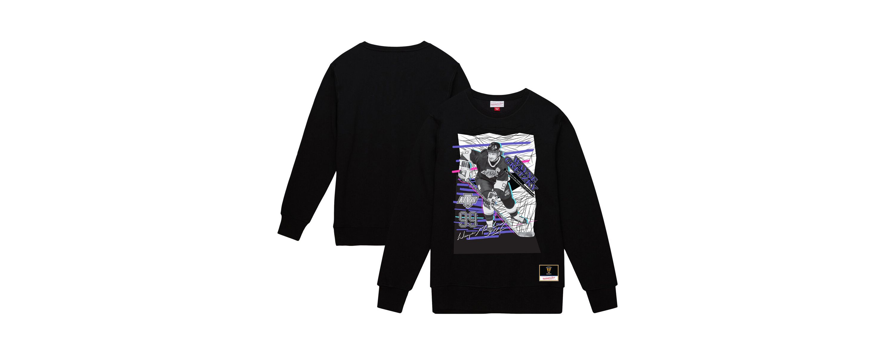 NHL Wayne Gretzky Los Angeles Kings Streak Pullover Sweatshirt