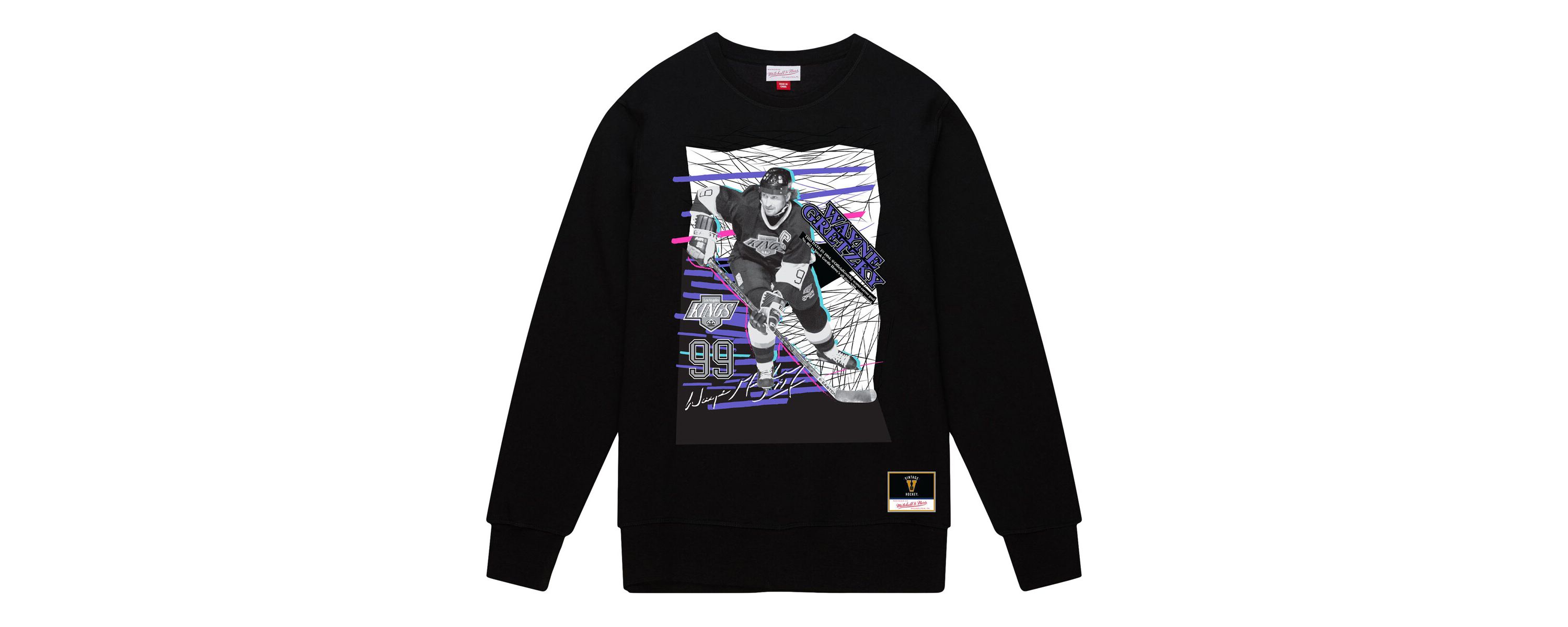 NHL Wayne Gretzky Los Angeles Kings Streak Pullover Sweatshirt
