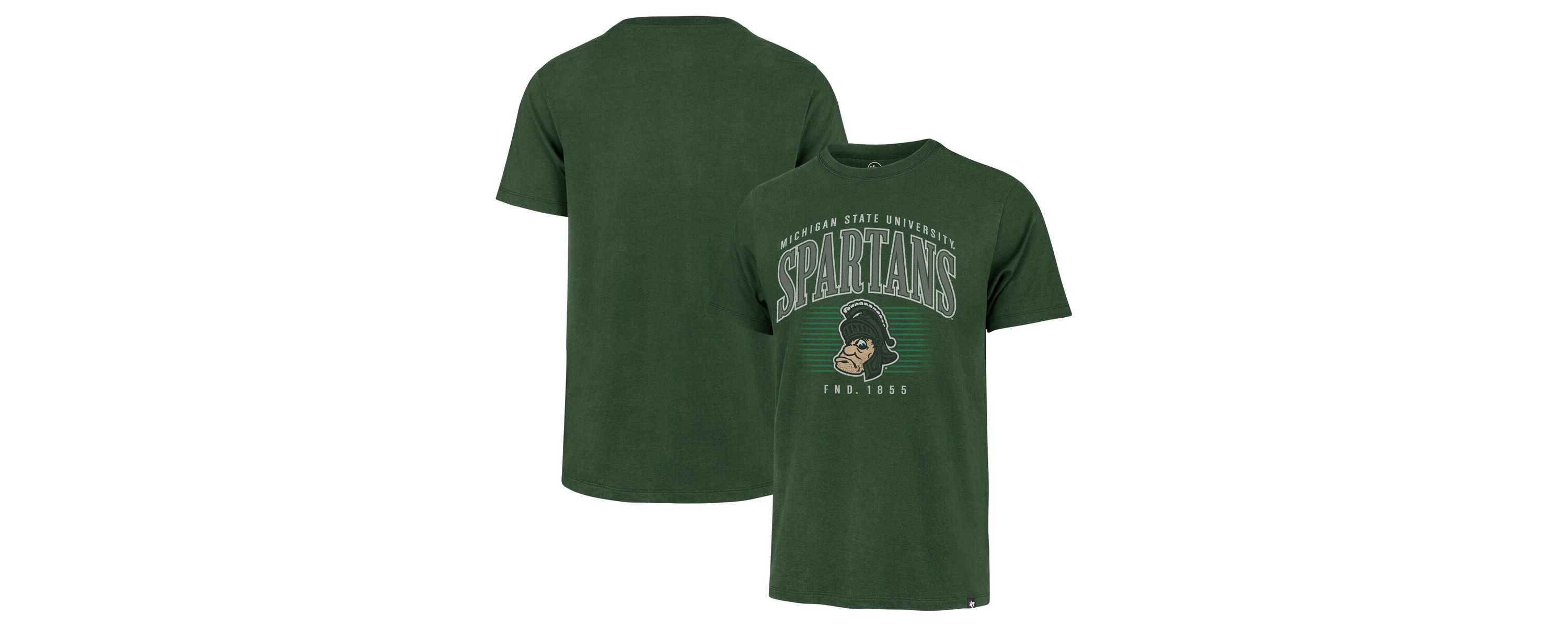 NCAA Michigan State Spartans Double Header Franklin T-Shirt