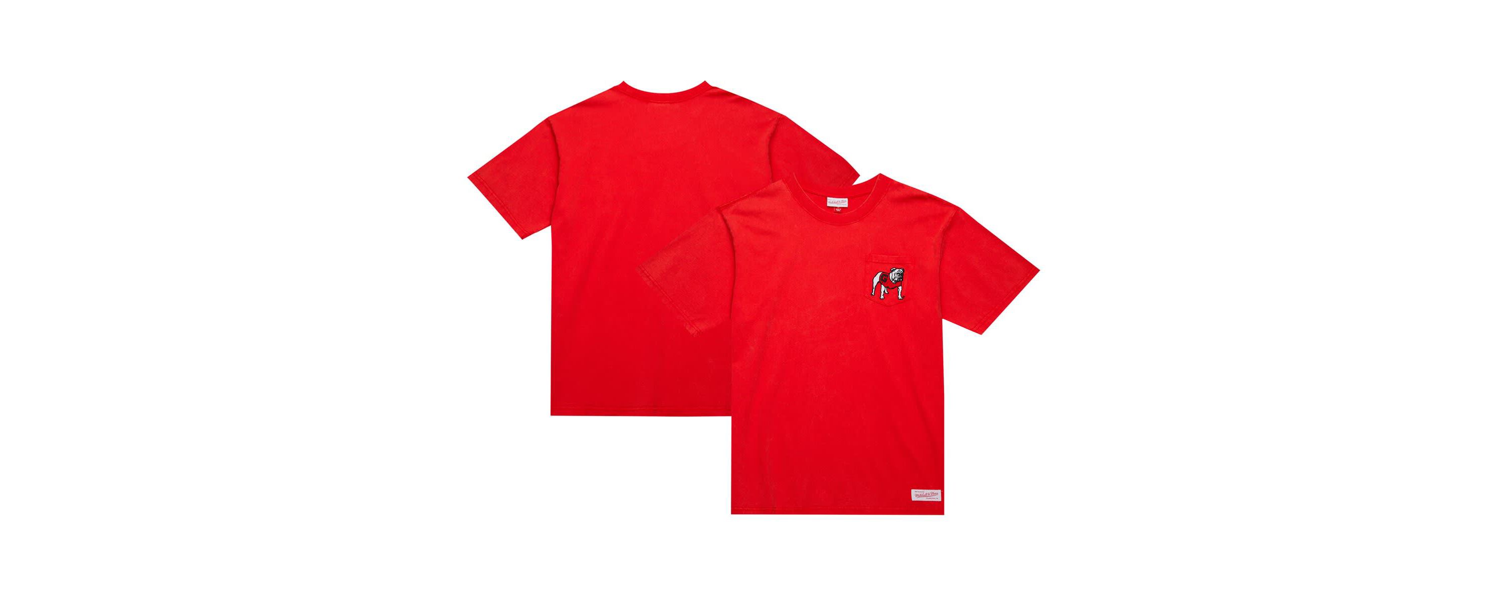 NCAA Georgia Bulldogs Big & Tall Fade Away Premium T-Shirt
