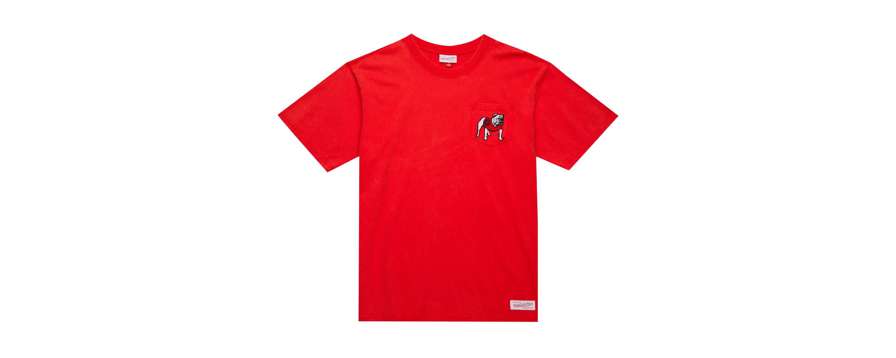NCAA Georgia Bulldogs Big & Tall Fade Away Premium T-Shirt